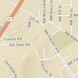 East Gene Stipe Boulevard, McAlester, OK Street Map