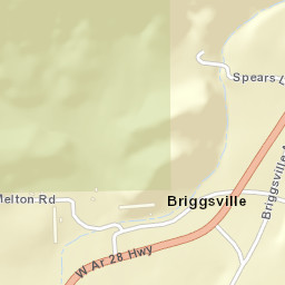 Briggsville Arkansas Street Map