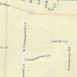 Country Lane Arkansas Street Map