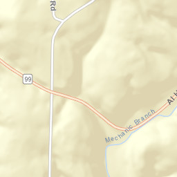 Mount Rozell Alabama Street Map