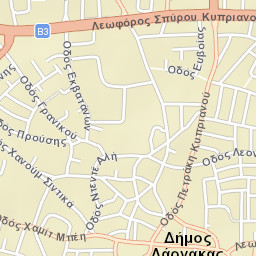 Larnaca Street Map