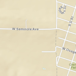 E1440 Rd McAlester Oklahoma Street Map