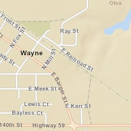 101-107 Clemens Street, Wayne, OK  Street Map