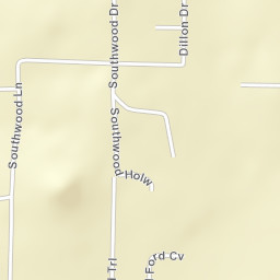 Southwood Addition Arkansas Street Map