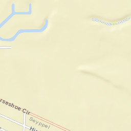 Horseshoe Lake Arkansas Street Map