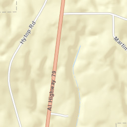 Hytop Alabama Street Map
