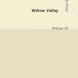 Willow Valley Arizona Street Map