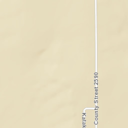 County Street 2590 Apache, Oklahoma Street Map