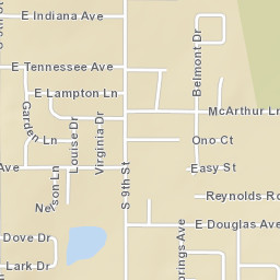 602-898 Tennessee Ave, McAlester, OK  Street Map