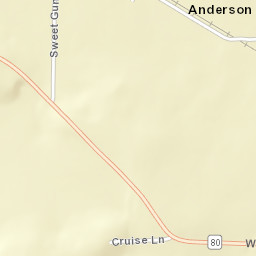 Anderson Arkansas Street Map