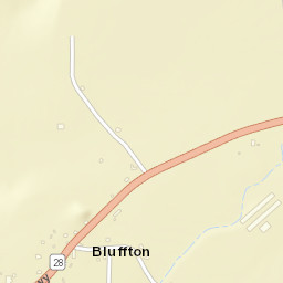Bluffton Arkansas Street Map