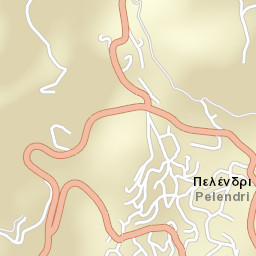 Peléndri Street Map
