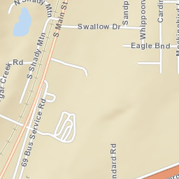 3135-3399 Mockingbird Lane, McAlester, OK Street Map