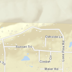 6101 Sunset Trail, North Little Rock, AR Street Map