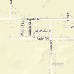 Grandview California Street Map