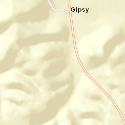 Gipsy Alabama Street Map