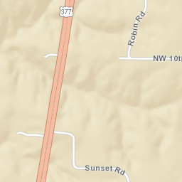 629 Sunset Rd Byng OK 74820 Street Map