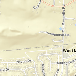 West Marche Arkansas Street Map