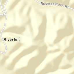 Riverton Alabama Street Map