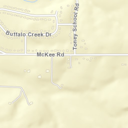 1692-1740 McKee Rd Harvest AL Street Map