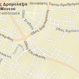 Dhromolaxia Street Map