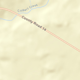 Rhodesville Alabama Street Map