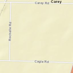 Carey Alabama Street Map