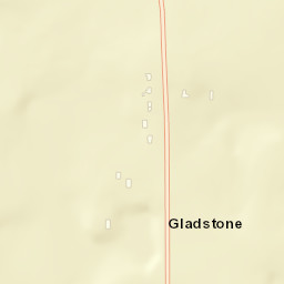 Gladstone Alabama Street Map