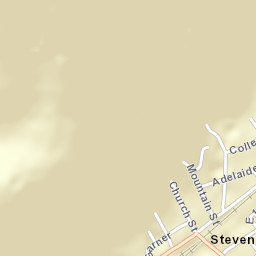 Stevenson Alabama Street Map