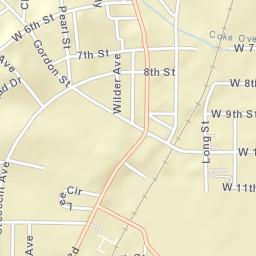 700-798 7th Street Chickamauga GA 30707 Street Map