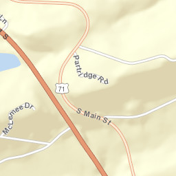 The Pines Arkansas Street Map
