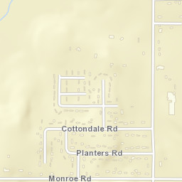 Mount Lebanon Alabama Street Map