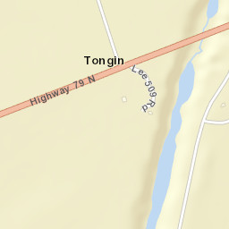 Tongin Arkansas Street Map