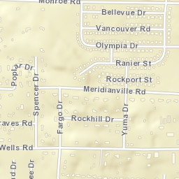 351 Monroe Rd Meridianville AL Street Map