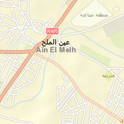 ’Aïn el Melh Street Map