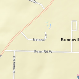 Bonneville Alabama Street Map
