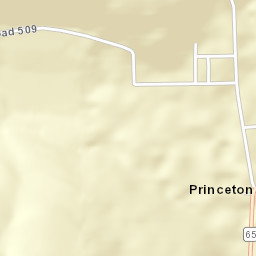 Princeton Alabama Street Map