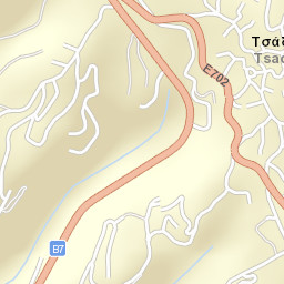 Tsáda Street Map