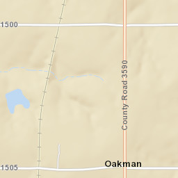 E1500 Rd Ada OK 74820 America Street Map