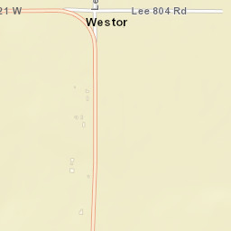 Westor Arkansas Street Map