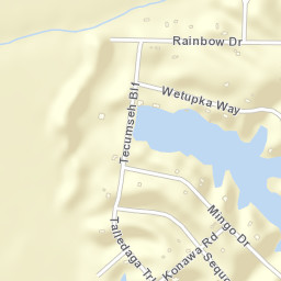 1424-1674 Tecumseh Bluff Hernando MS Street Map