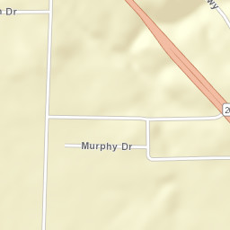 Glendale Estates Alabama Street Map