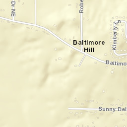 668-674 Baltimore Hill Rd Huntsville Street Map