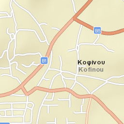 Kofínou Street Map