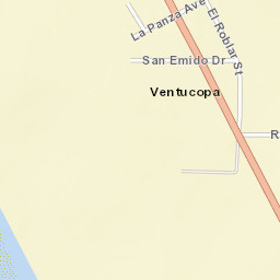 Ventucopa California Street Map