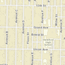 698 Ireland Street, Hereford, TX 79045, USA Street Map