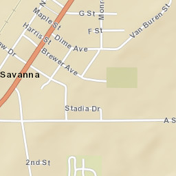 Stadia Drive, Savanna, OK 74565, America Street Map
