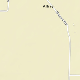Alfrey Arkansas Street Map