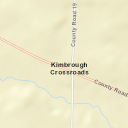 Kimbrough Crossroads Alabama Street Map