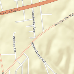 Wilson Heights Alabama Street Map